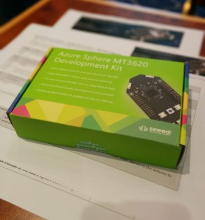 Microsoft Azure Sphere deep dive Kit box