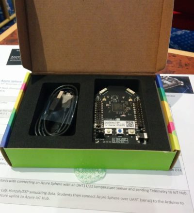 Microsoft Azure Sphere deep dive Kit